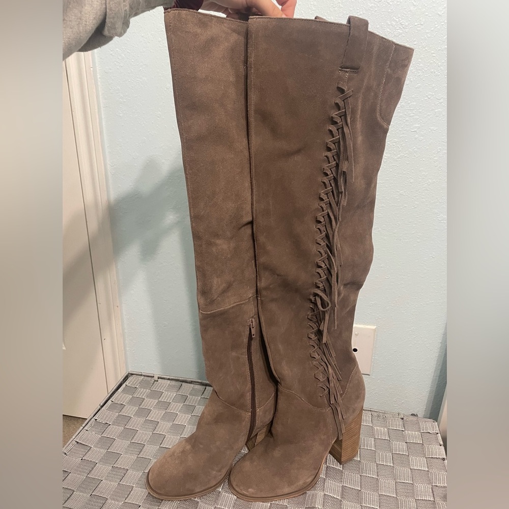 Carlos Santana Fringe Boots